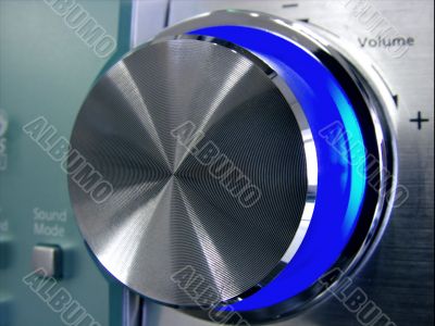 amplituner volume button