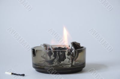 Burning Paper