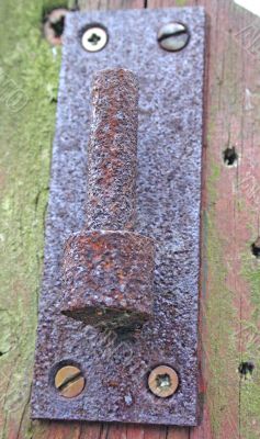 Old Door Hinge