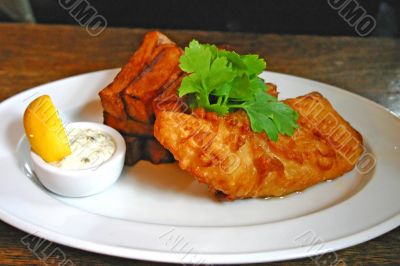 Posh Fish and Chips