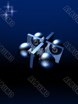 Abstract Background 3D