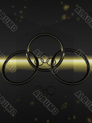 Abstract Background 3D