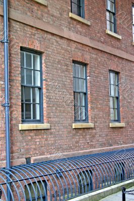 Warehouse Windows and Iron Grille