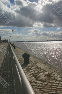 Liverpool Waterfront at Dusk