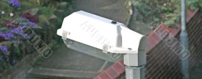 Top View of Street Lamp