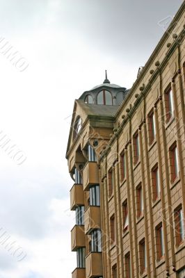 Tall Sandstone Building
