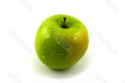 wet apple