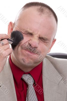  man`s make-up