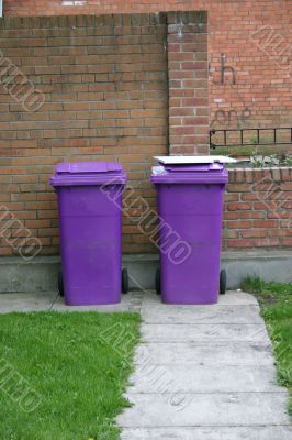 Purple Bins