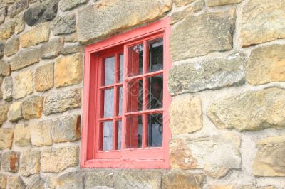 Small Red Window