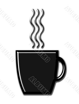 Coffee Mug with Steam