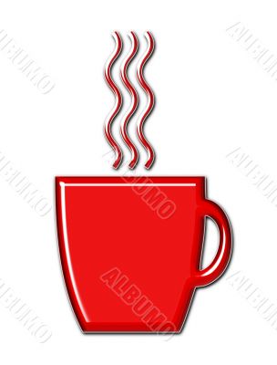 Coffee Mug with Steam
