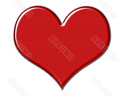 Gorgeous Red Heart