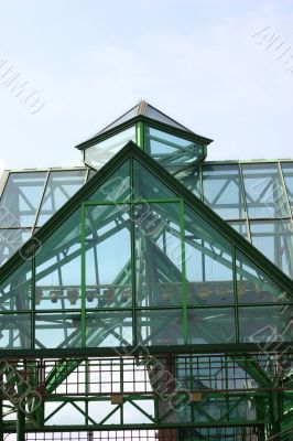 Glass and Steel Roof