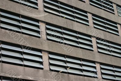 Fins on an Old Car Park