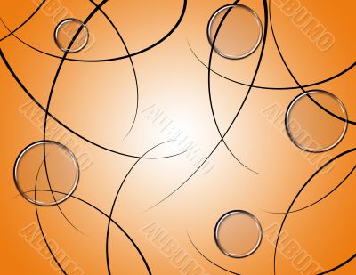 Abstract Bubble Background