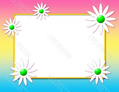 Daisy Frame Background