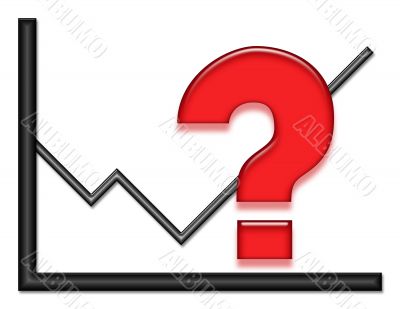 Graph with Question Mark
