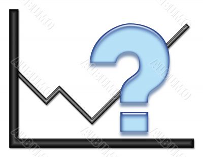 Graph with Question Mark
