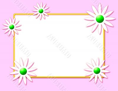 Daisy Frame Background