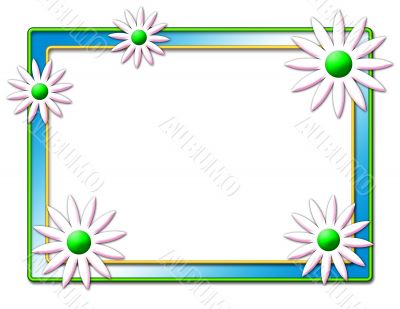 Daisy Frame Background