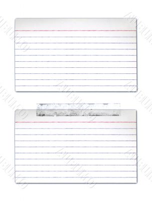 Index Cards