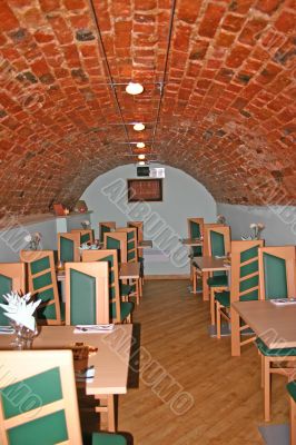 Modern Restaurant in Old Crypt