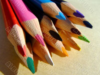 Colored pencils