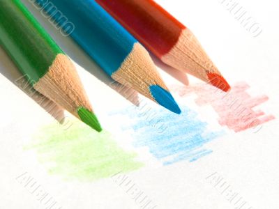 Colored pencils