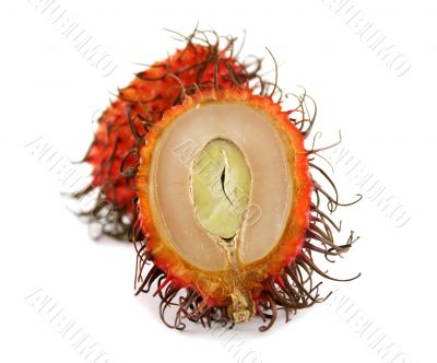 Sliced Rambutan
