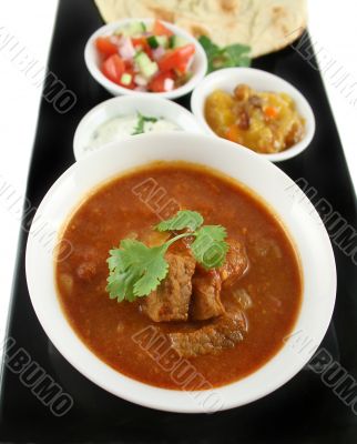 Indian Vindaloo Beef Curry