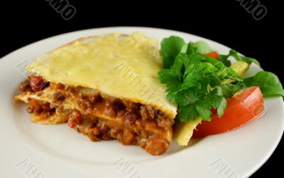 Sliced Tortilla Stack