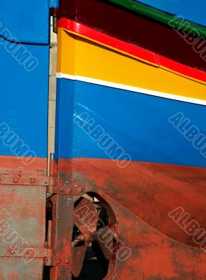 Fishing Boat Abstract