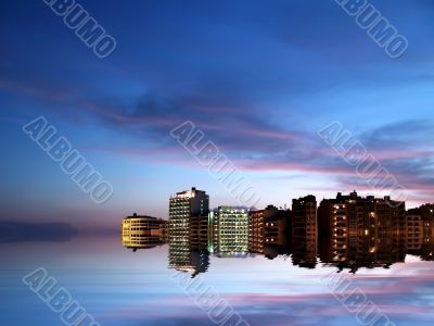 City Coast by Night
