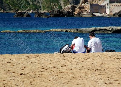 Couple on Beach