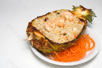 Pineapple Shrimp Fried Rice