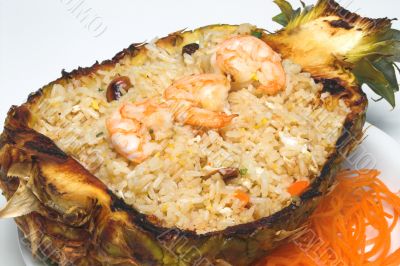 Pineapple Shrimp Fried Rice