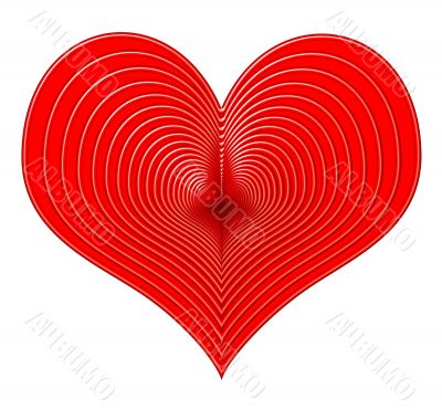 Cool Red Heart