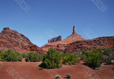 Red Rock Castle Valley