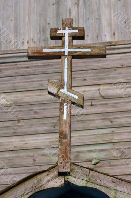 old wooden cross
