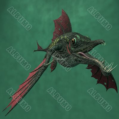 Fantasy Dragon Fish