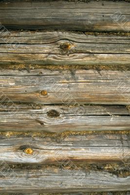 Old timbered wall