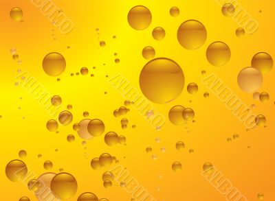 amber bubble