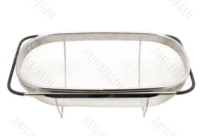 Big sieve on white