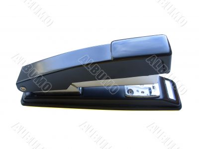 black stapler