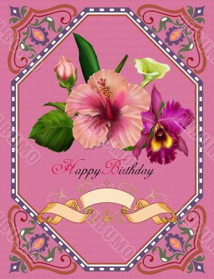 Greeting Card-Birthday