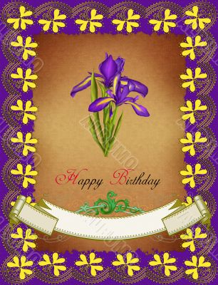 Greeting Card-Birthday