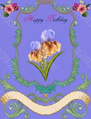 Greeting Card-Birthday