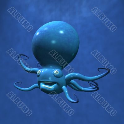 Ollie the Toon Octopus