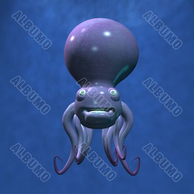 Ollie the Toon Octopus